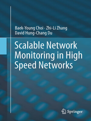 cover image of Scalable Network Monitoring in High Speed Networks